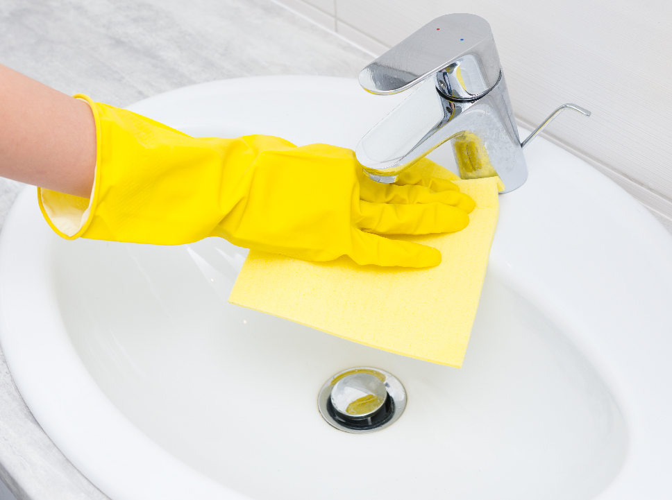 Add-on Washbasin Cleaning