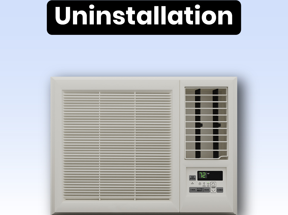 Window AC Uninstall