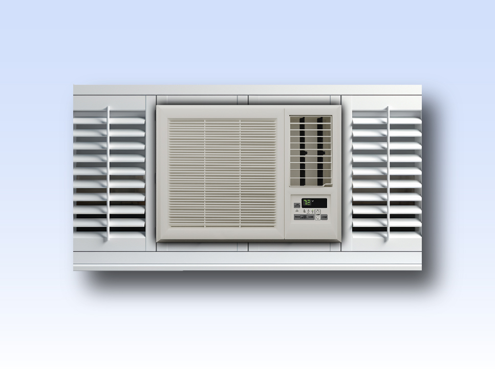 Window AC frame installation