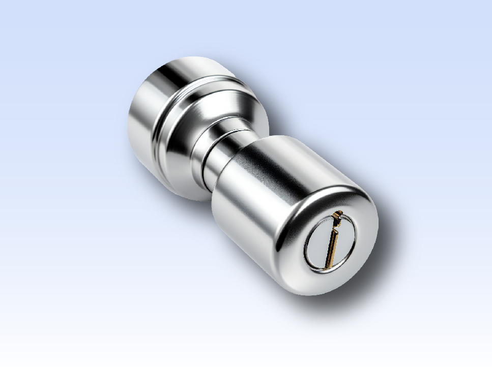 Cupboard lock installation